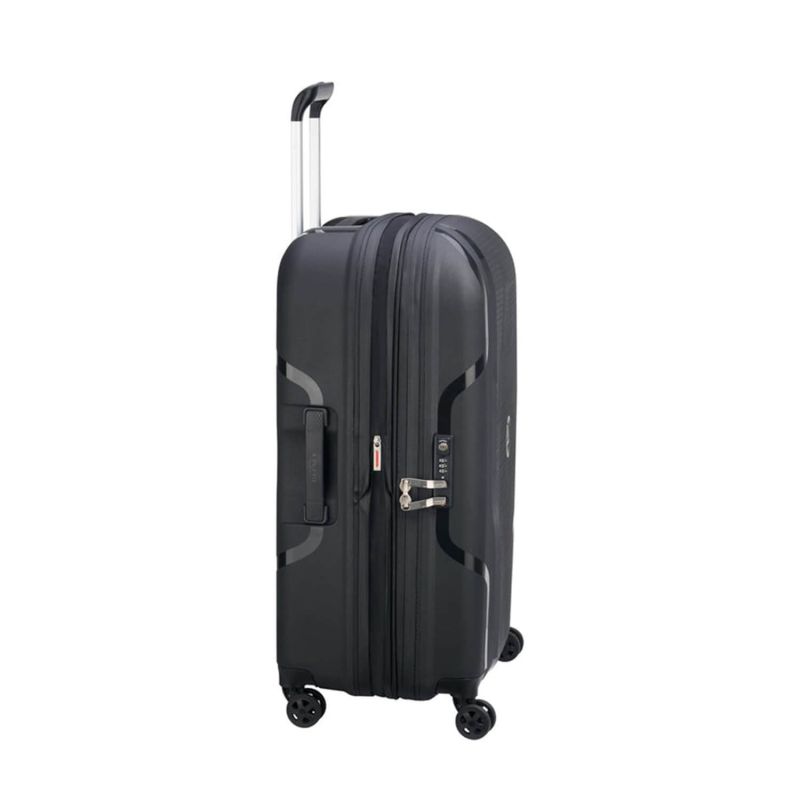 Valise rigide Clavel Extensible 70 cm Noir