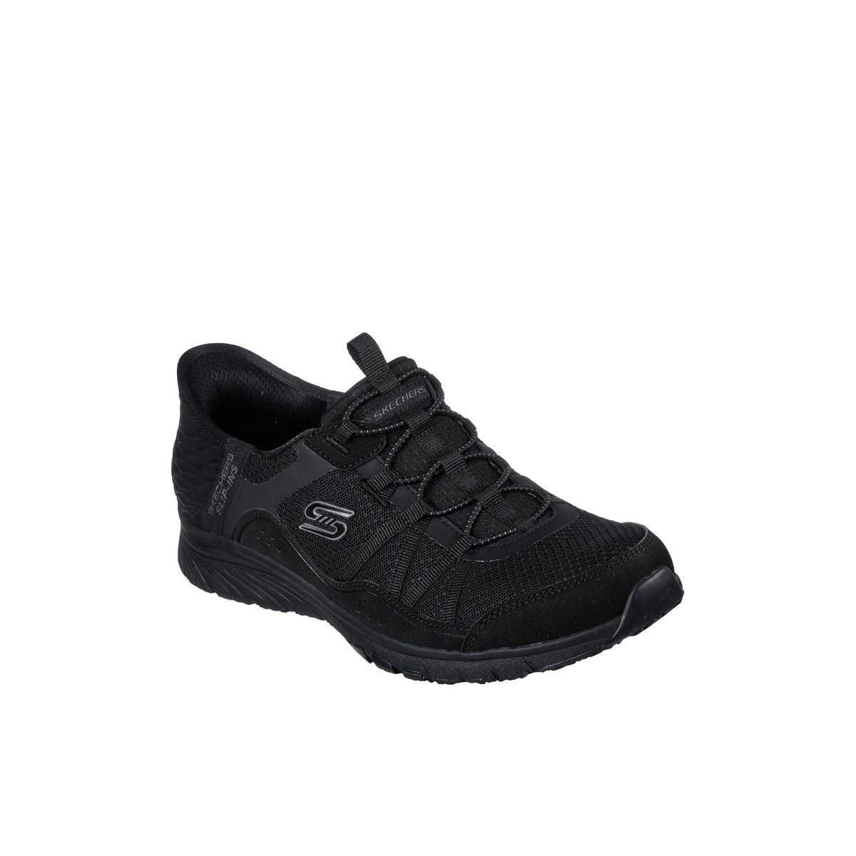 2X les points-Gratis_awe-Avec lacets - Talon plat - Noir