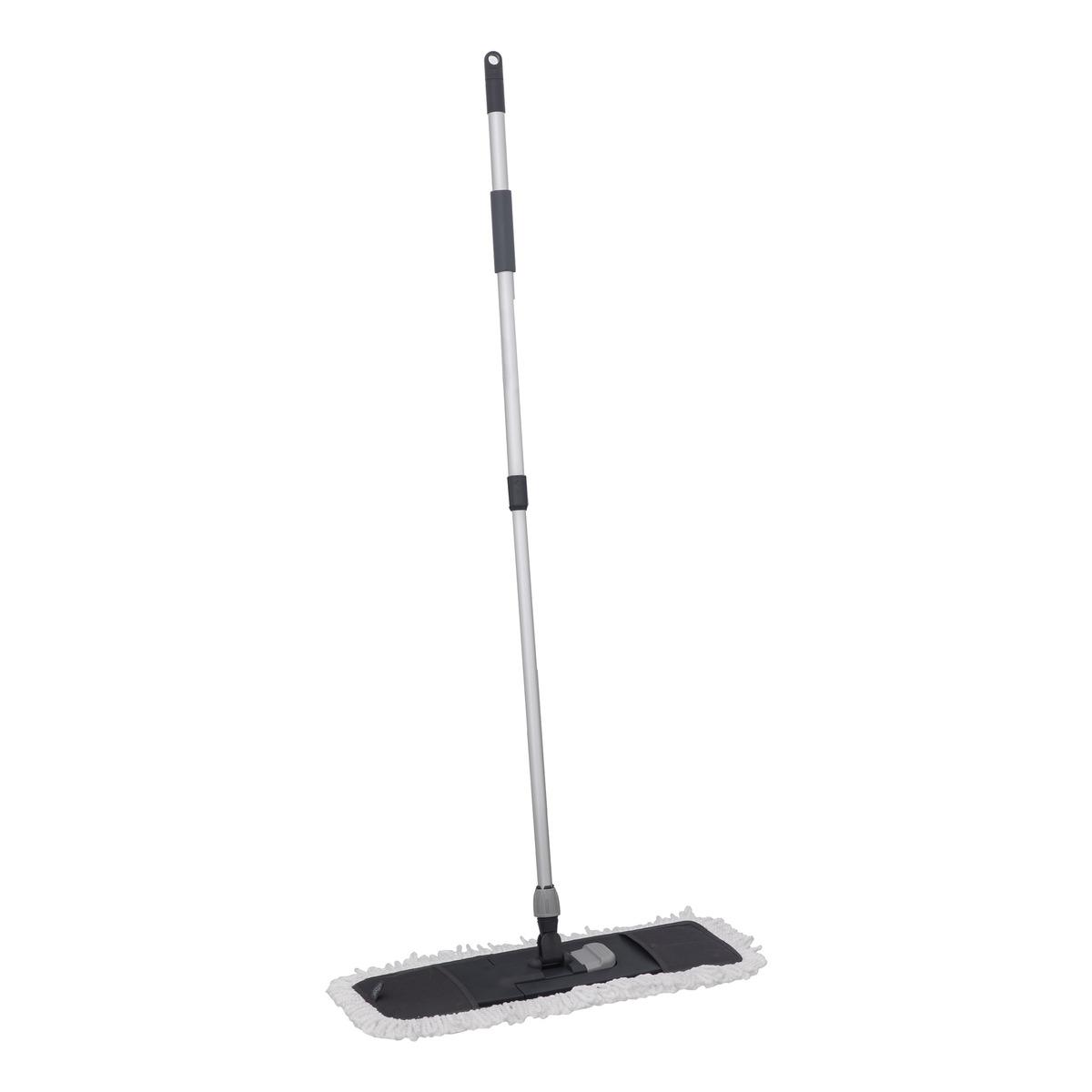 BALAI TELESCOPIQUE MICROFIBRE 2 EN 1 ALUMINIUM XL