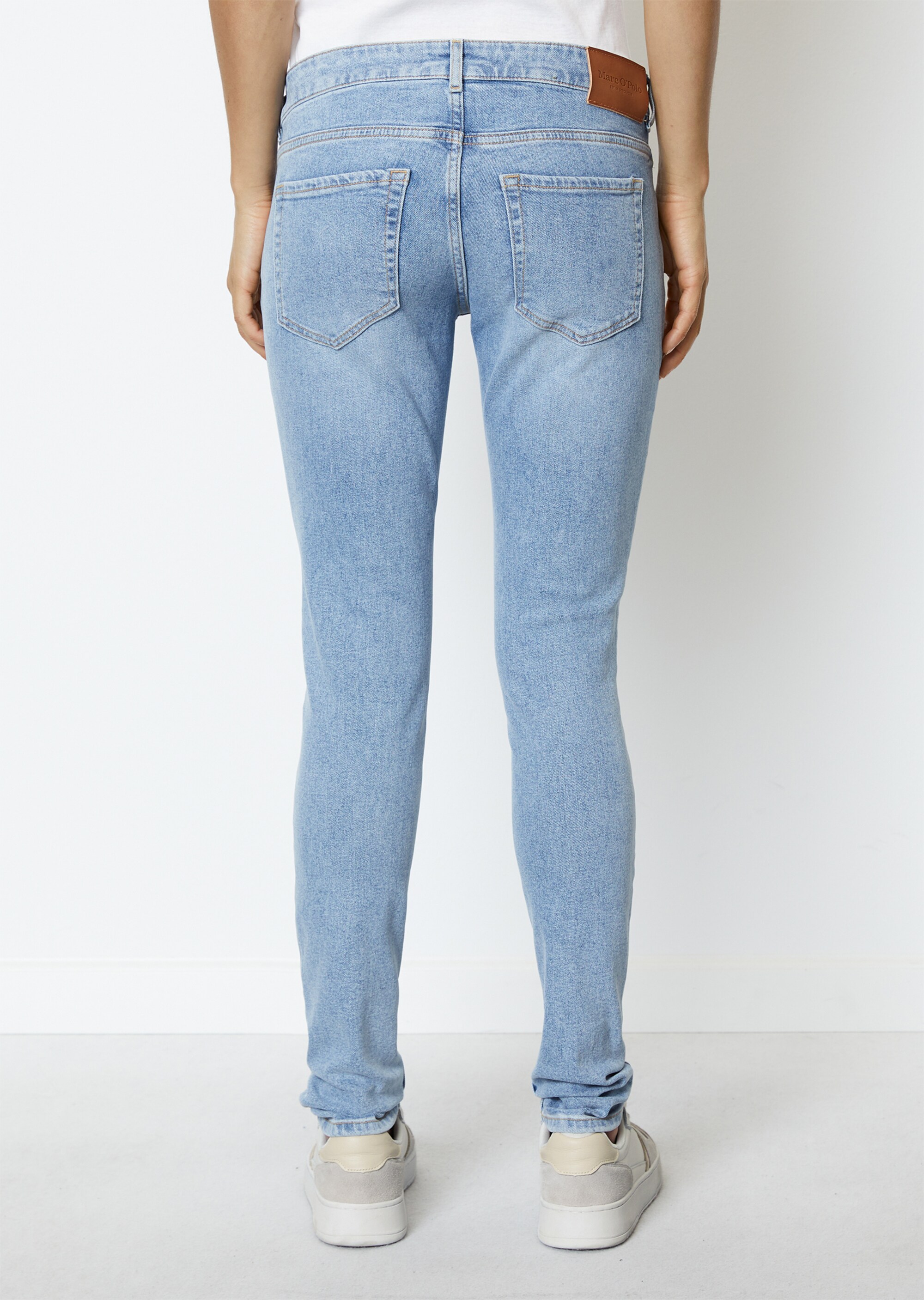 Jeans Modell SKARA skinnyaus Organic-Cotton-Stretch