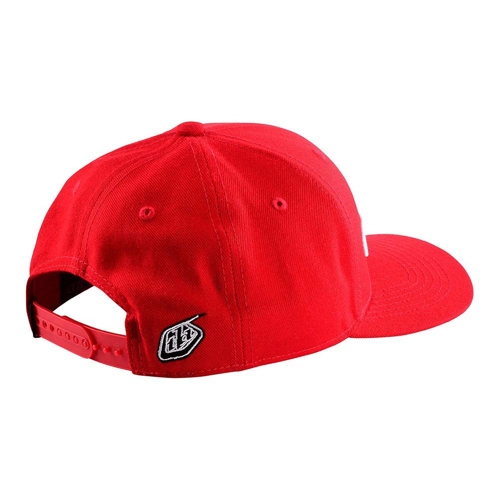 Troy Lee Designs - Casquette Signature Rouge / Blanc