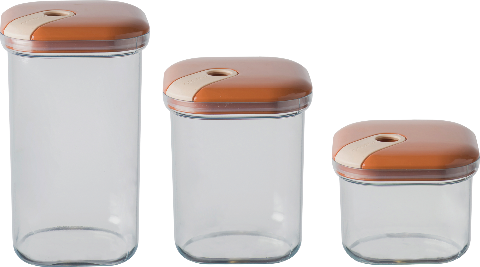 Omada Vorratsdose 3er Set beige