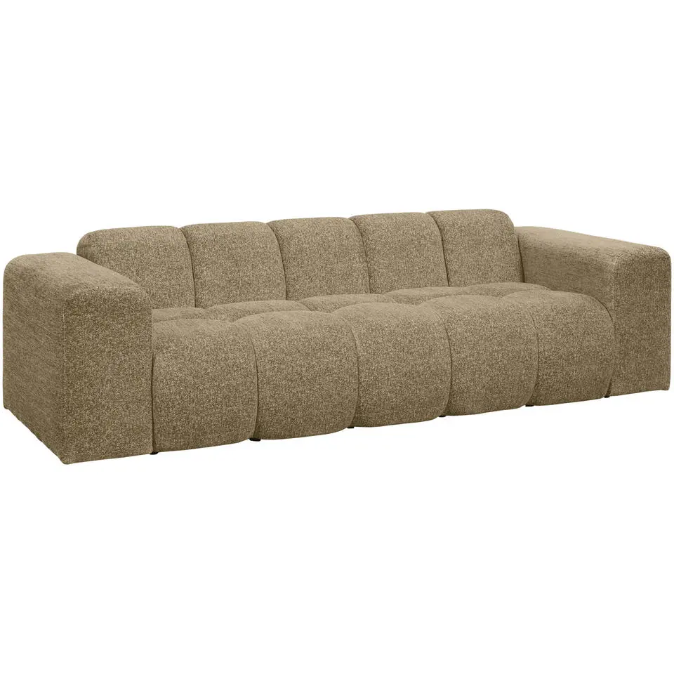 Bank Beau 3-zits - stof Raven - taupe
