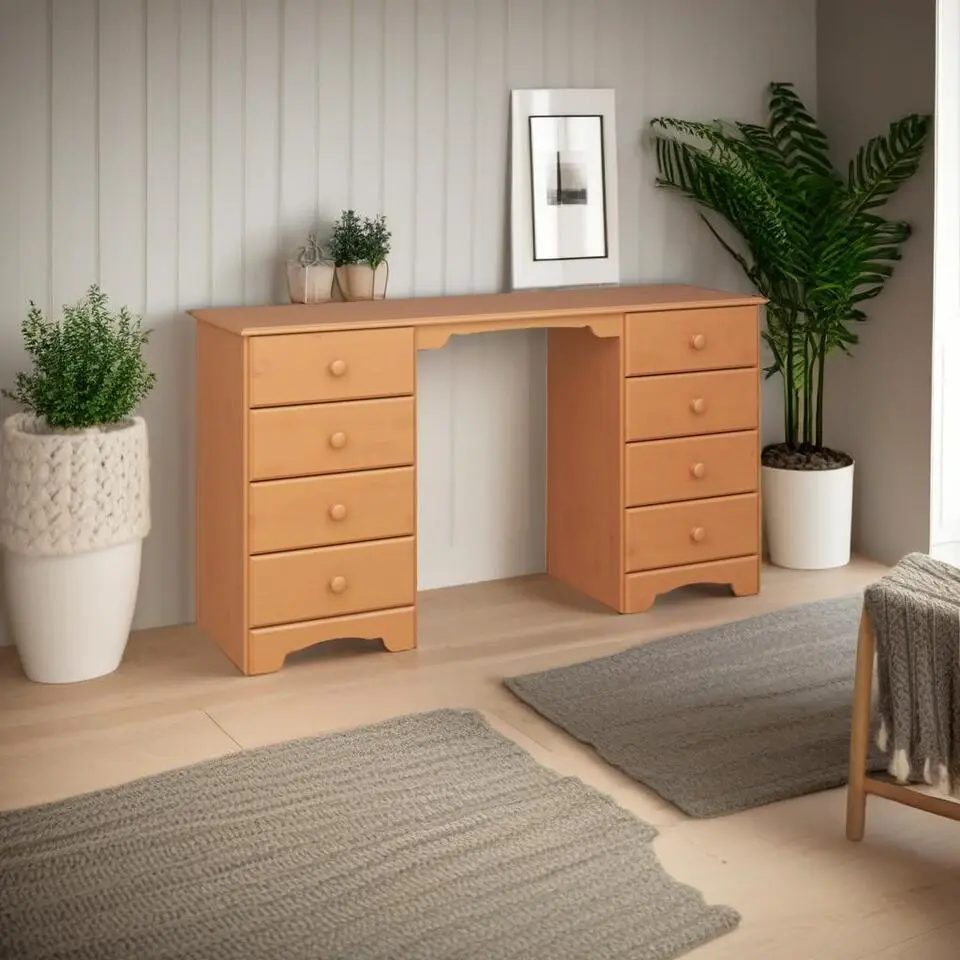 Hioshop Nilon kaptafel incl kruk 8 laden kers dekor