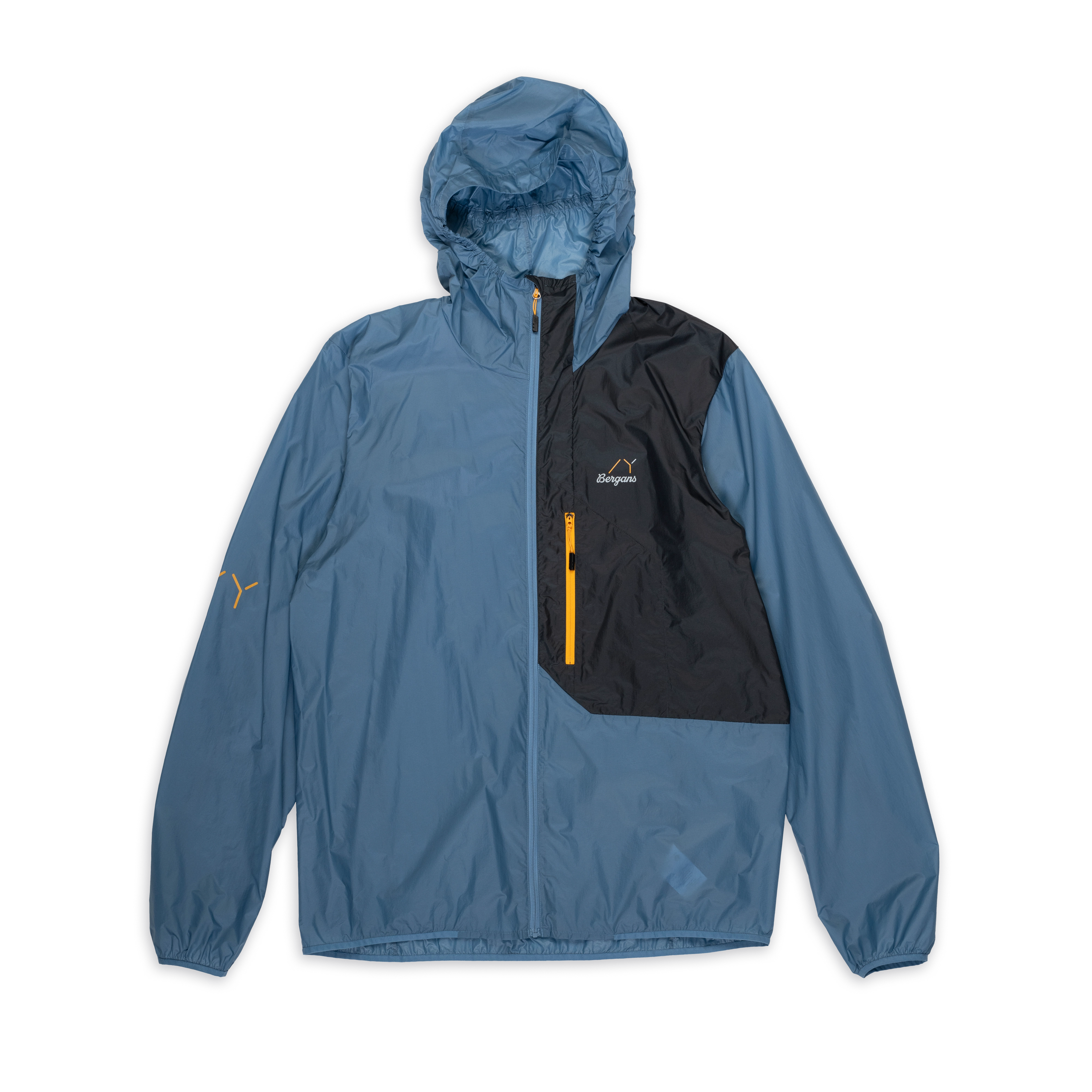Y LightLine Pure Windbreaker Jacket Men Elemental Blue / Dark Shadow Grey