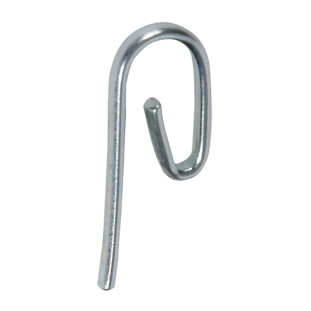 Lot de 25 agrafes escargots métal argent
