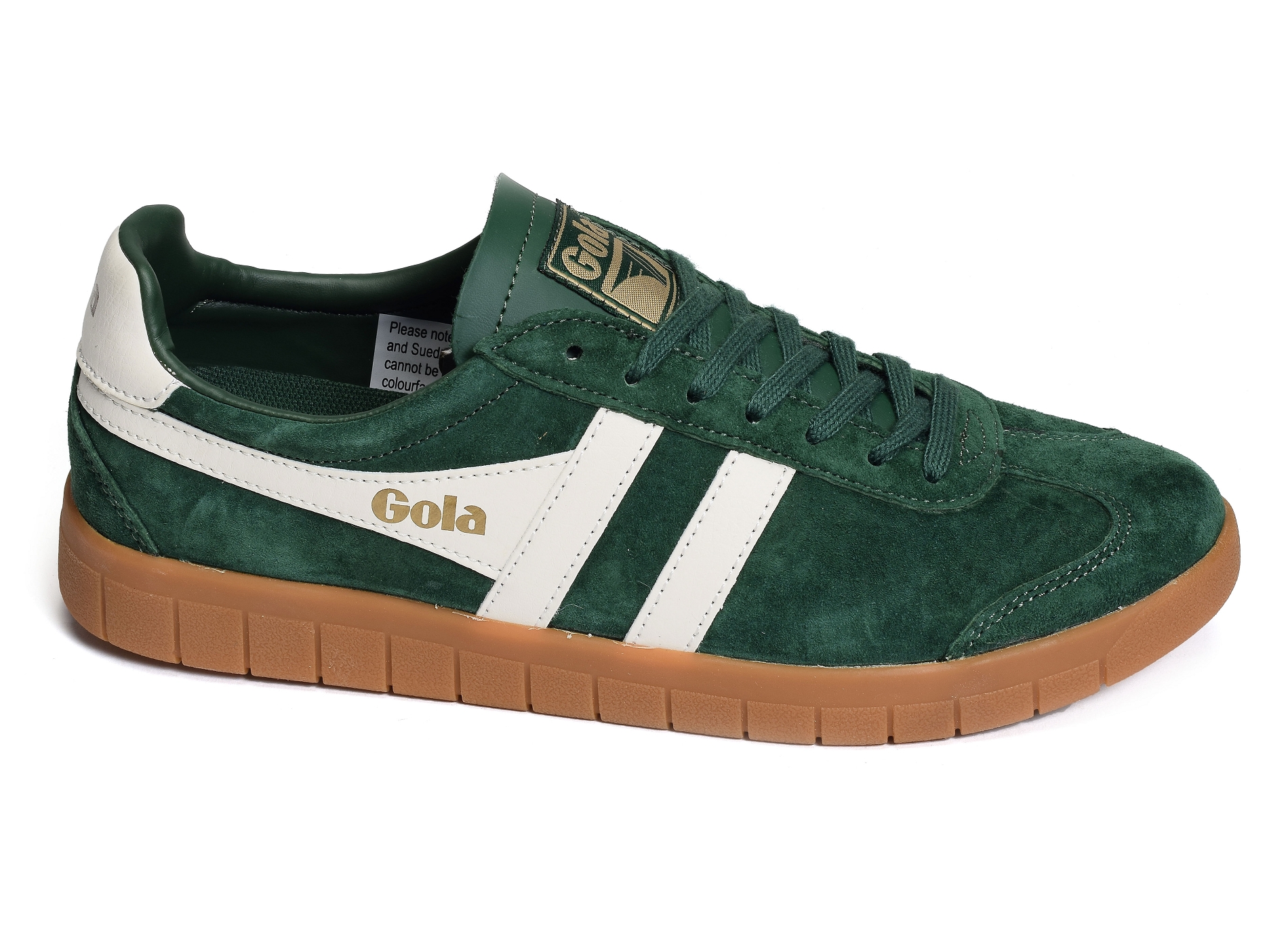 Hurricane suede trainers vert