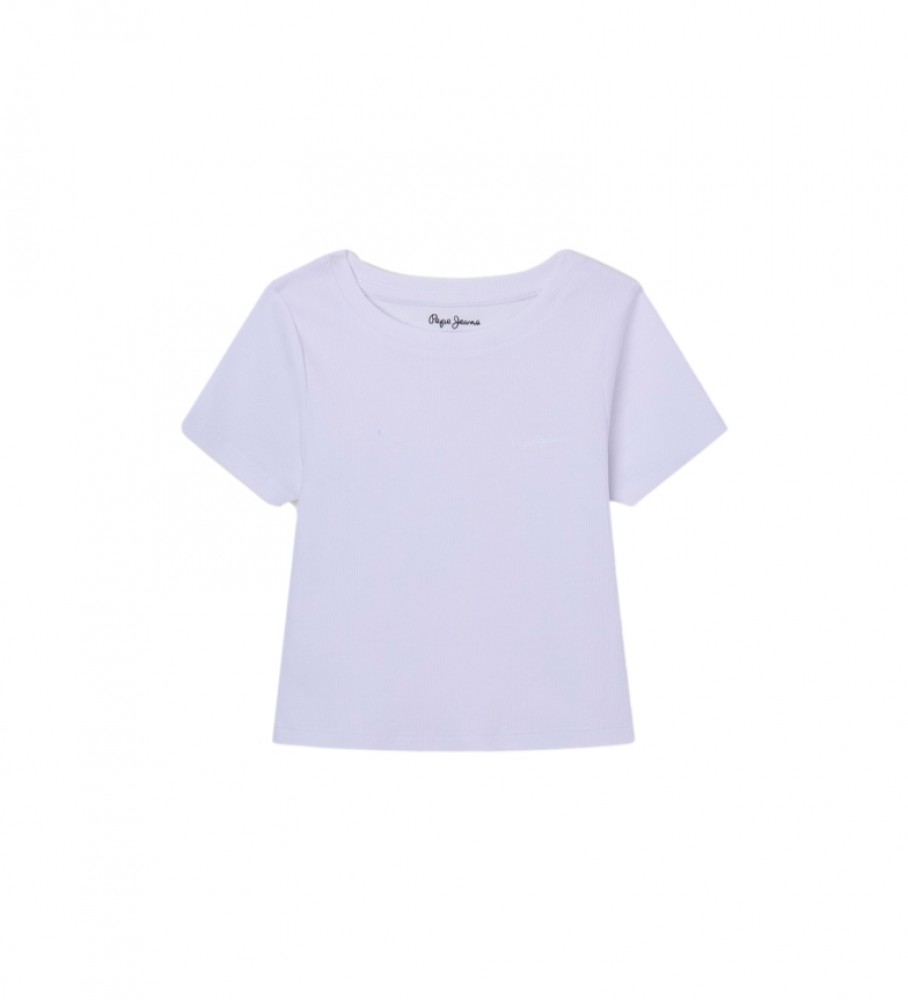Camiseta branca Pepe Jeans Gisbella