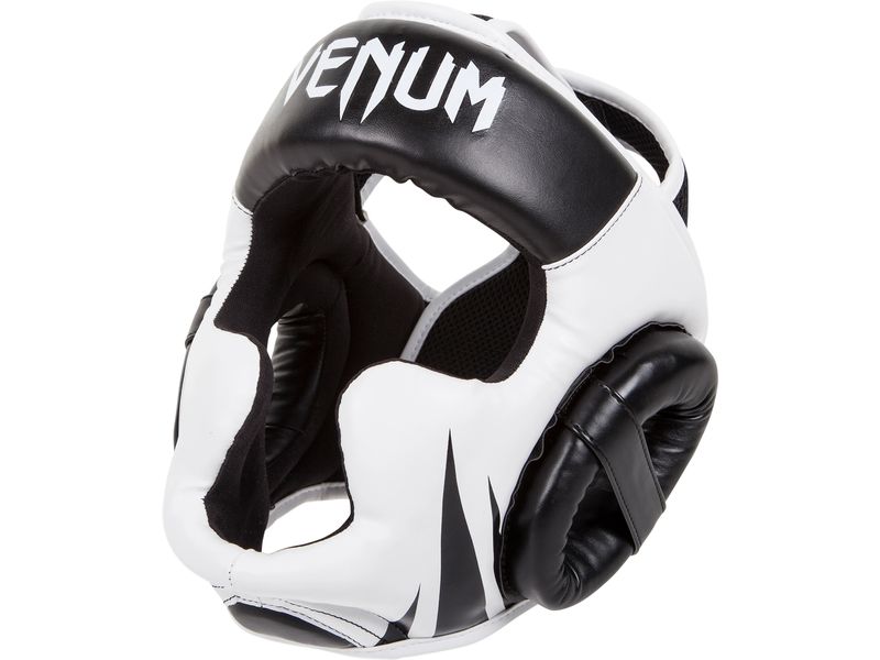 Venum Challenger 2.0 Headgear Schwarz/Weiss Kampfsport Kopfschutz