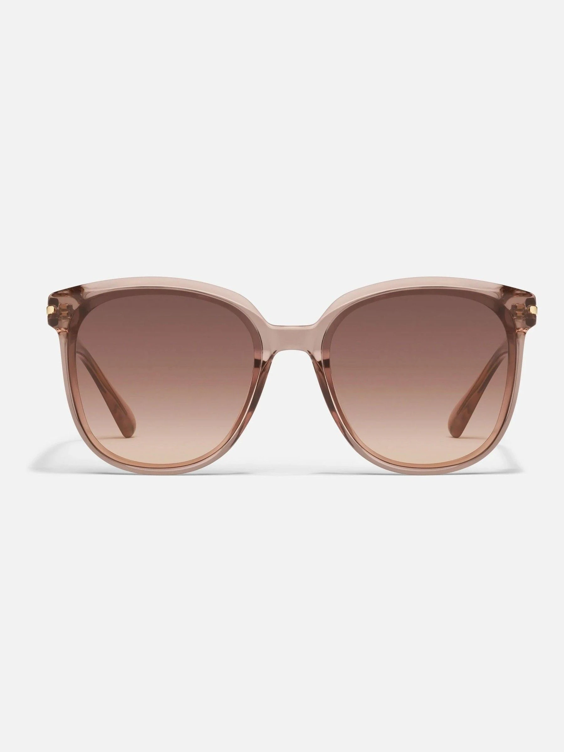 QUAY Rent Free Brown Sunglasses