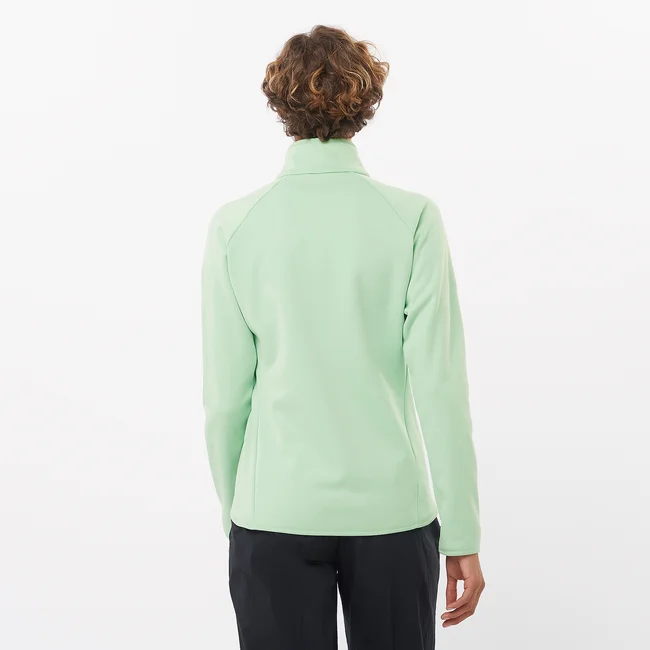 ESSENTIAL WARM  Midlayer-Jacke mit halbem Reißverschluss Damen