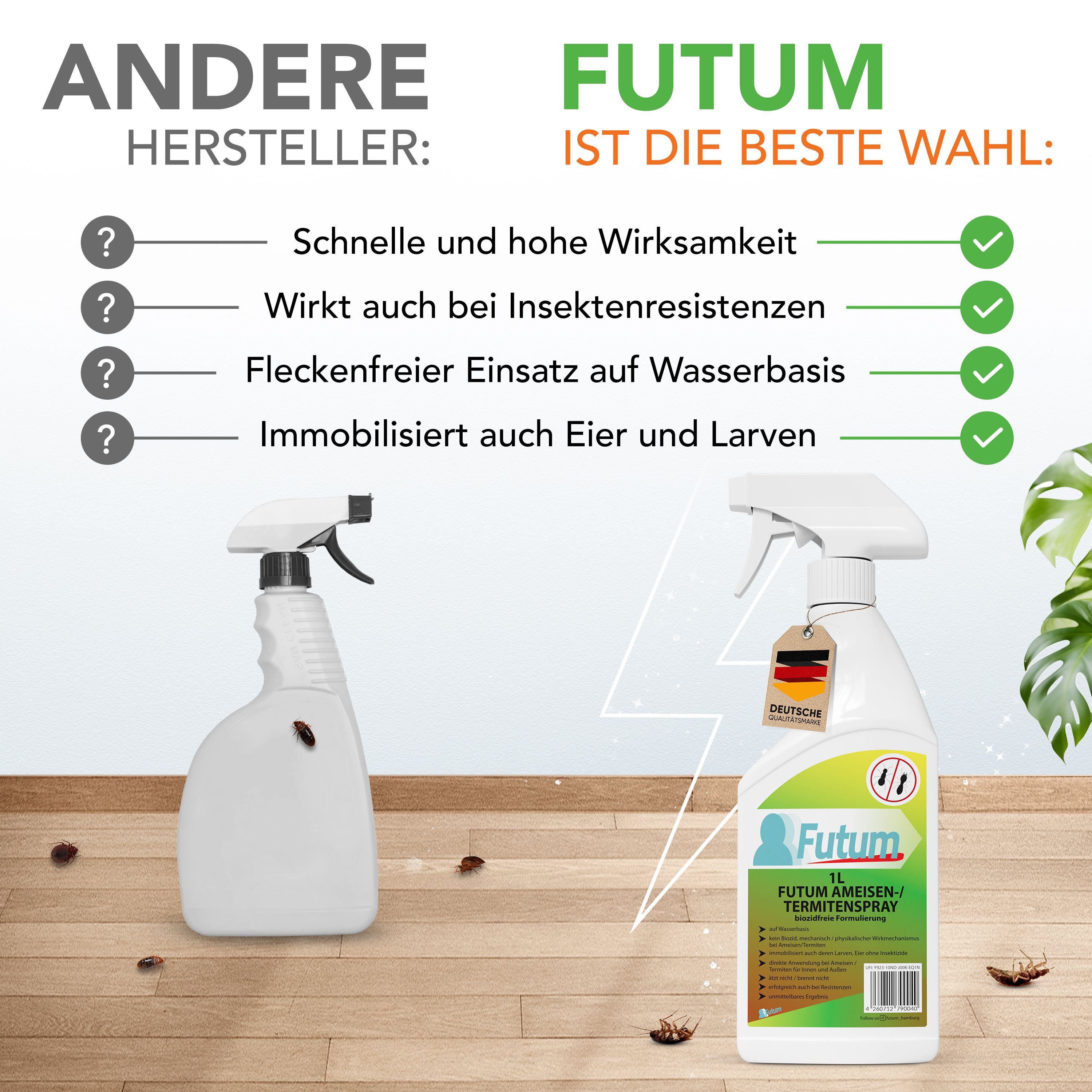 FUTUM 1L Ameisen- / Termitenspray