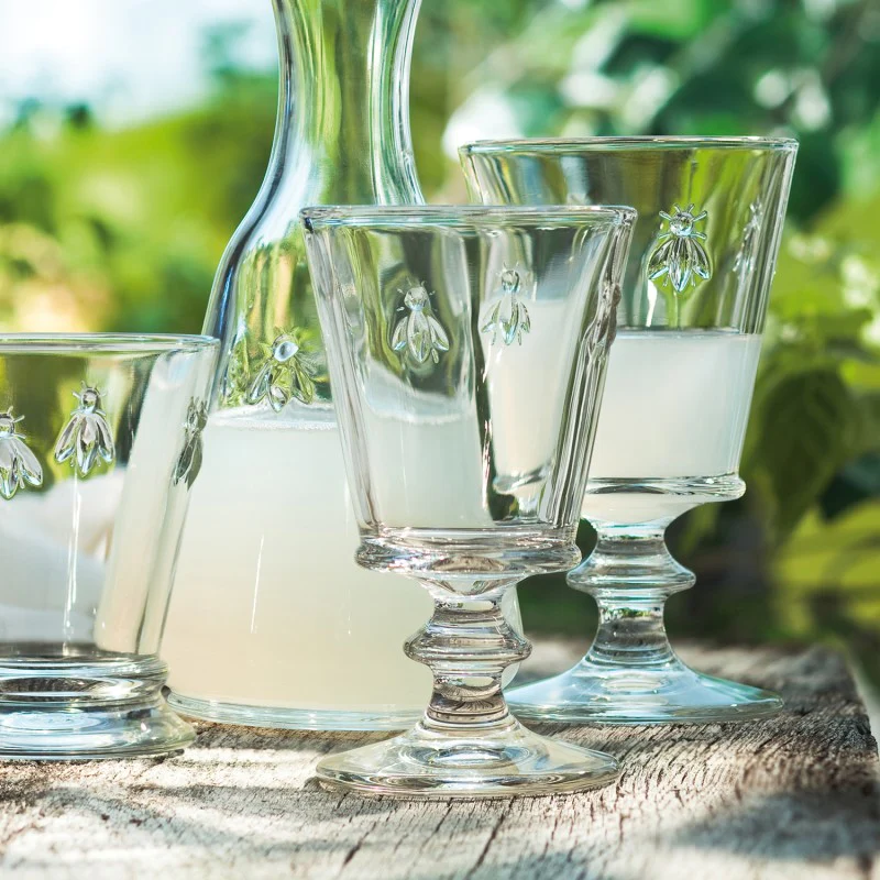 Coffret de 4 verres à vin, ABEILLE La Rochère