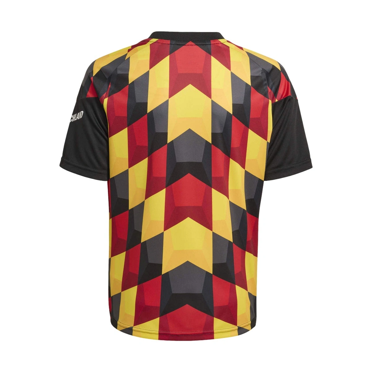 T-Shirt adidas Alemanha Pre-Match Home Mundial 2026 Criança