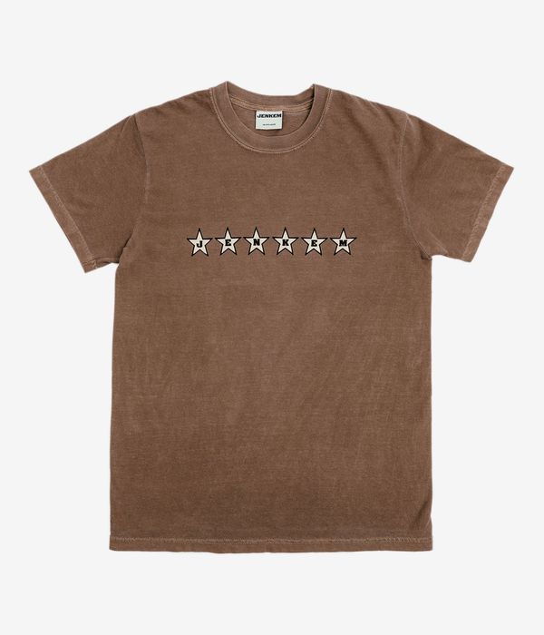 Jenkem 6 Star T-Shirt (brown)