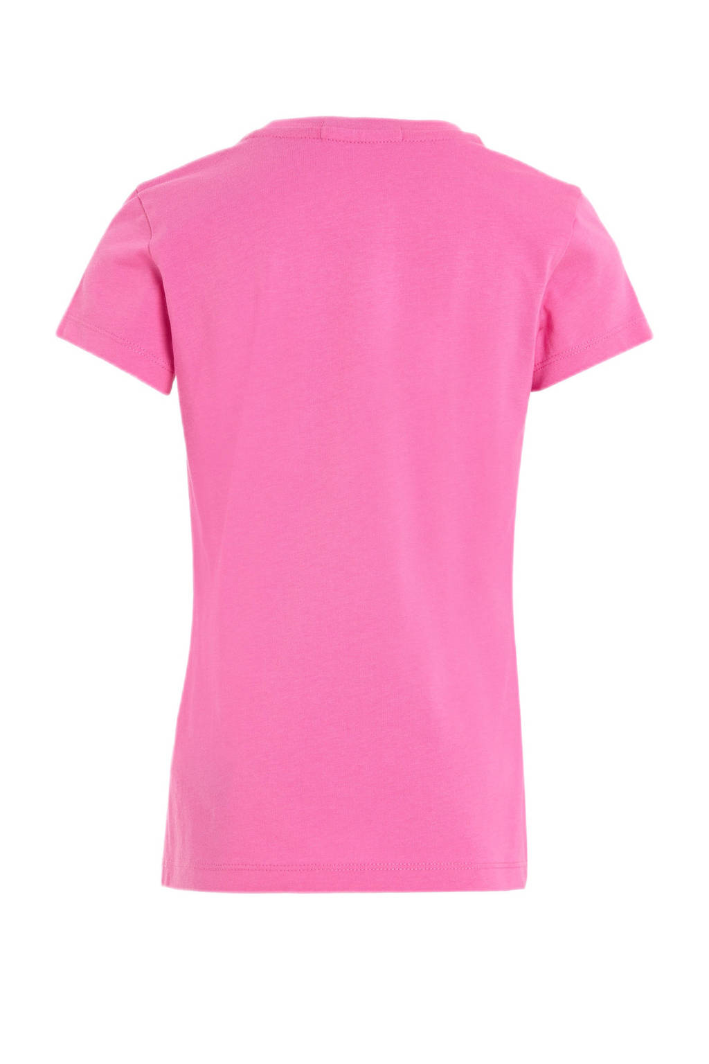 CALVIN KLEIN JEANS T-shirt met logo felroze