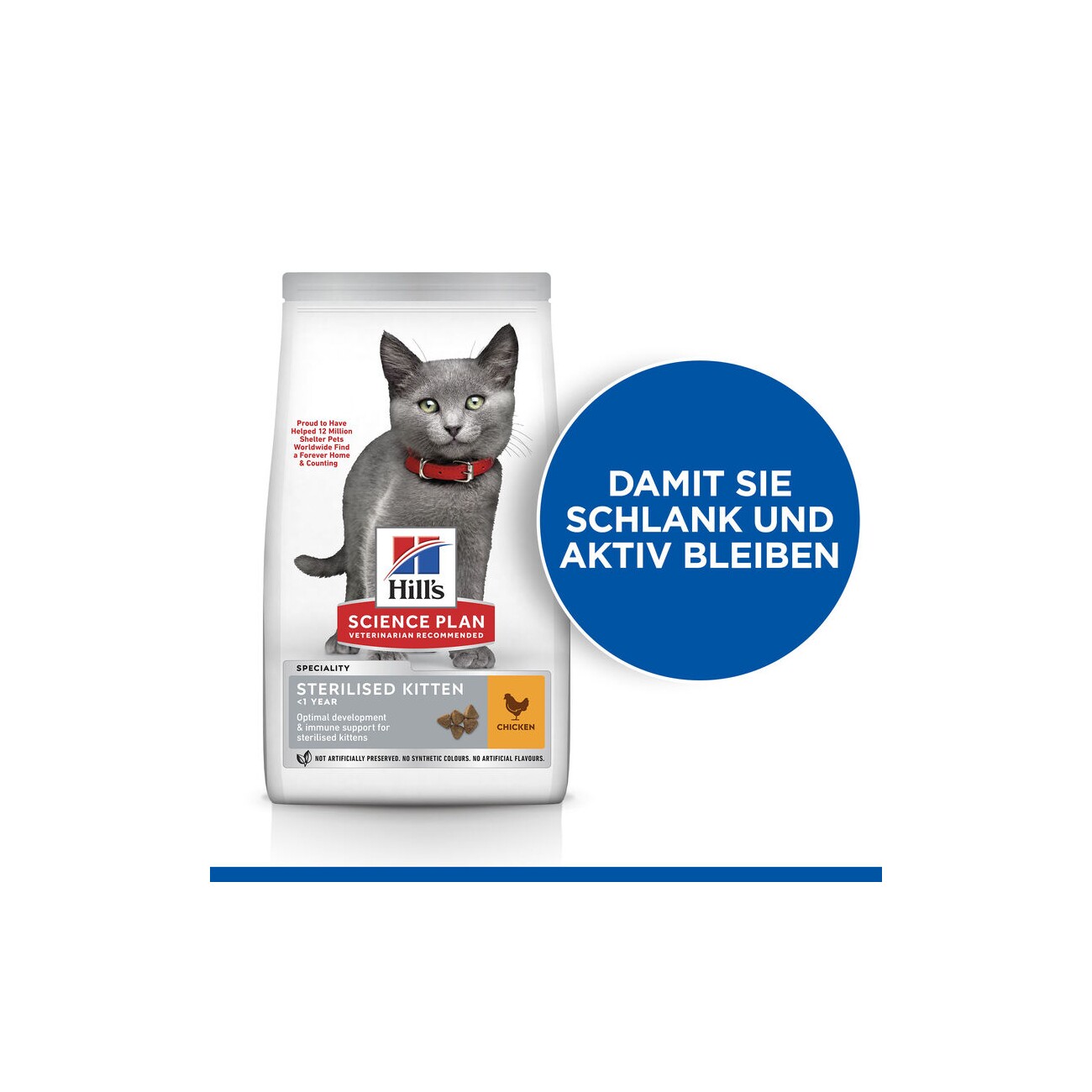 Hill's Science Plan Sterilised Kitten Huhn 3 kg