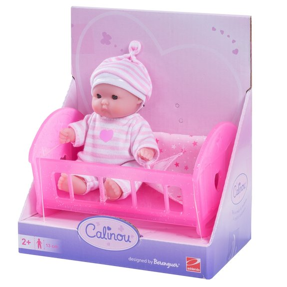 Poupon Calinou 13 cm + Accessoires