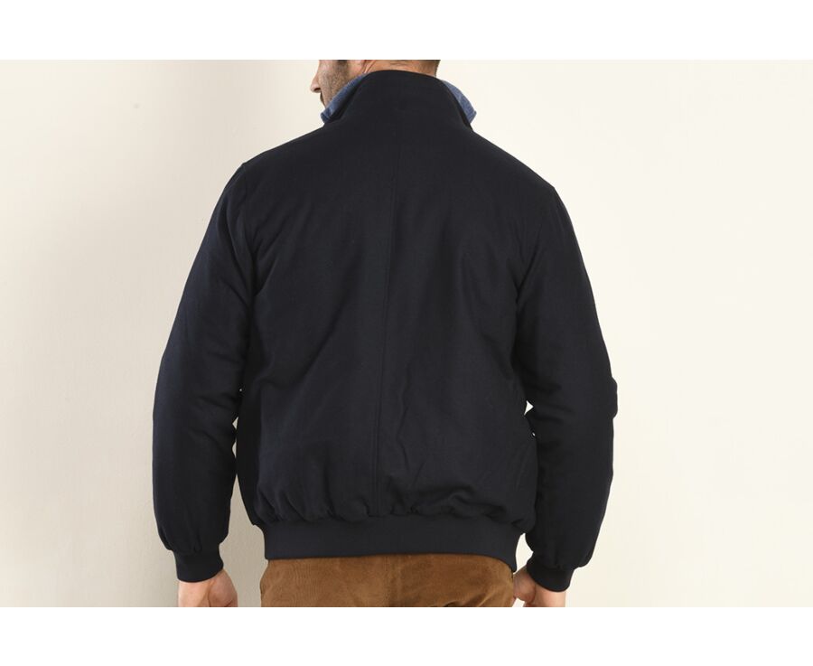 Blouson laine homme hiver Marine - CORBYN