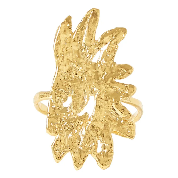 Alma Deia Exclusivité Elise Tsikis x Alma Deia - Bague Ajustable Soleil Alcudia | Gold