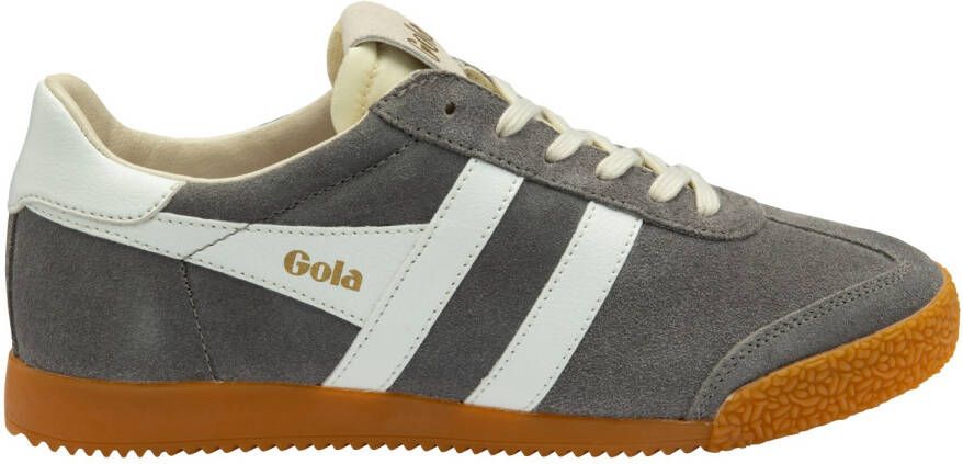 Gola Elan suède sneakers grijs wit