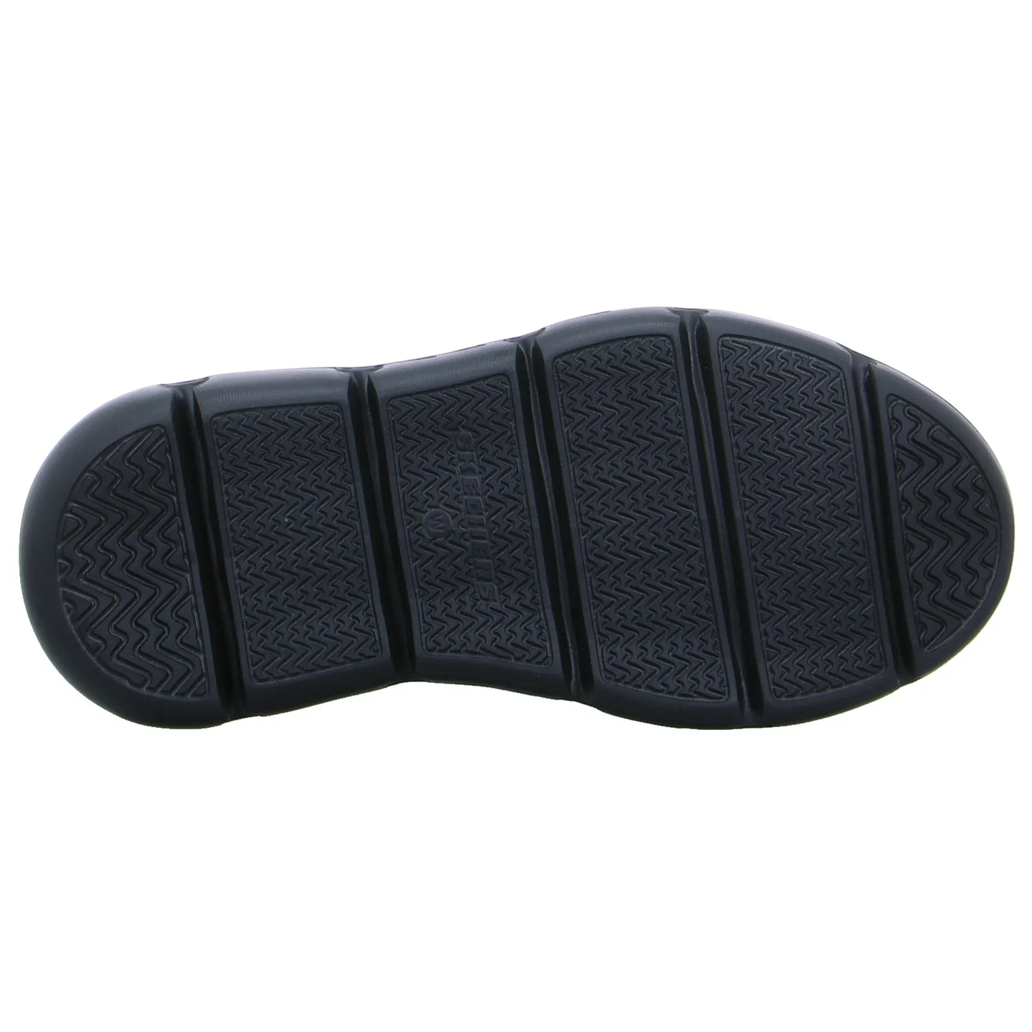 SKECHERS Halbschuh Schwarz Leder