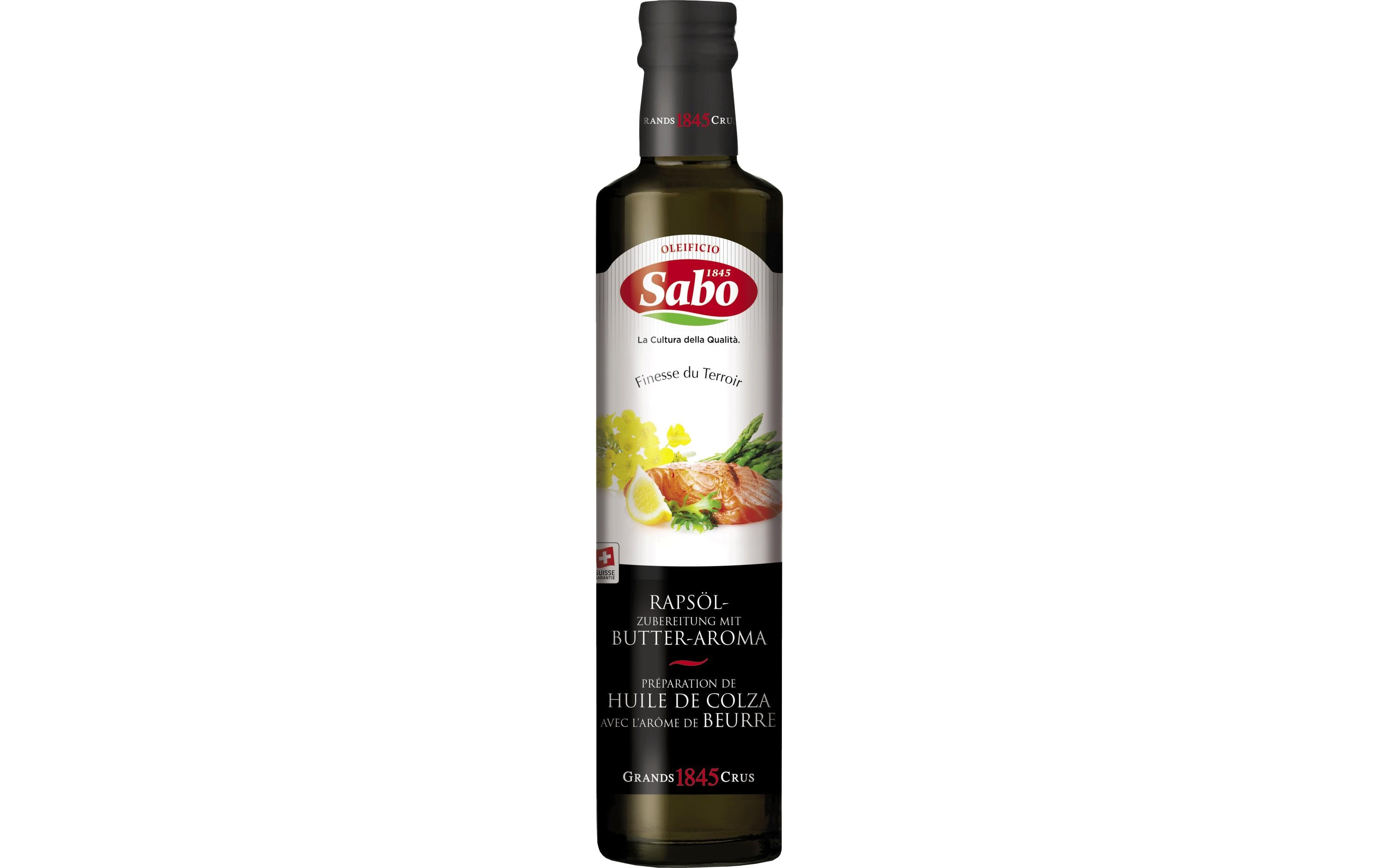 Rapsöl mit Buttergeschmack Grand Crus 0.5 lSpeiseöl auf Basis von Raps mit Butteraroma