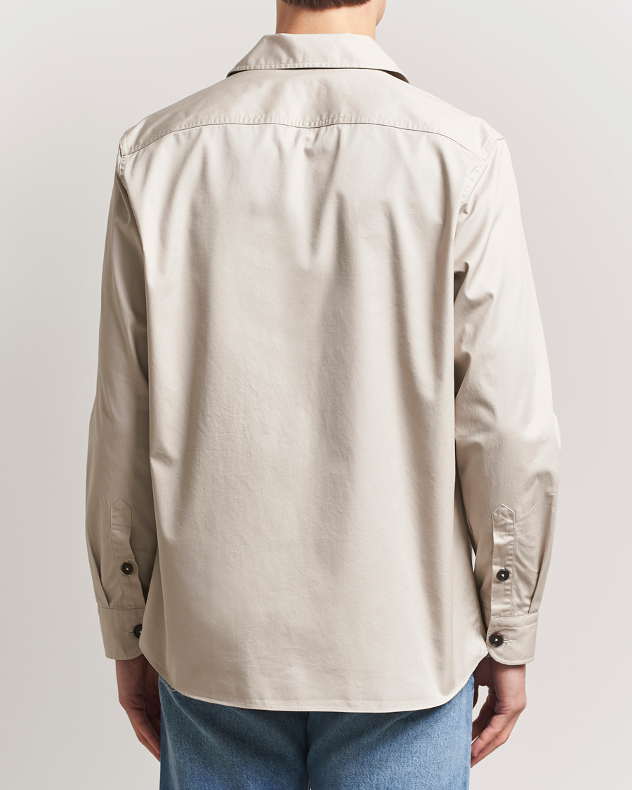 Grigio Cotton Overshirt Beige