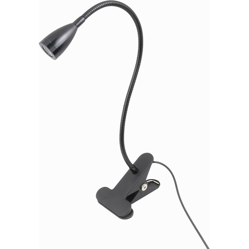 Lampe snoke unilux led noire