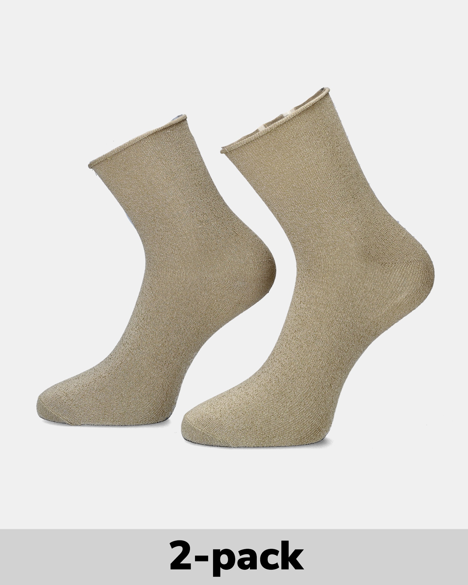 Marcmarcs 2-Pack Middel hoge sokken Sokken  - beige