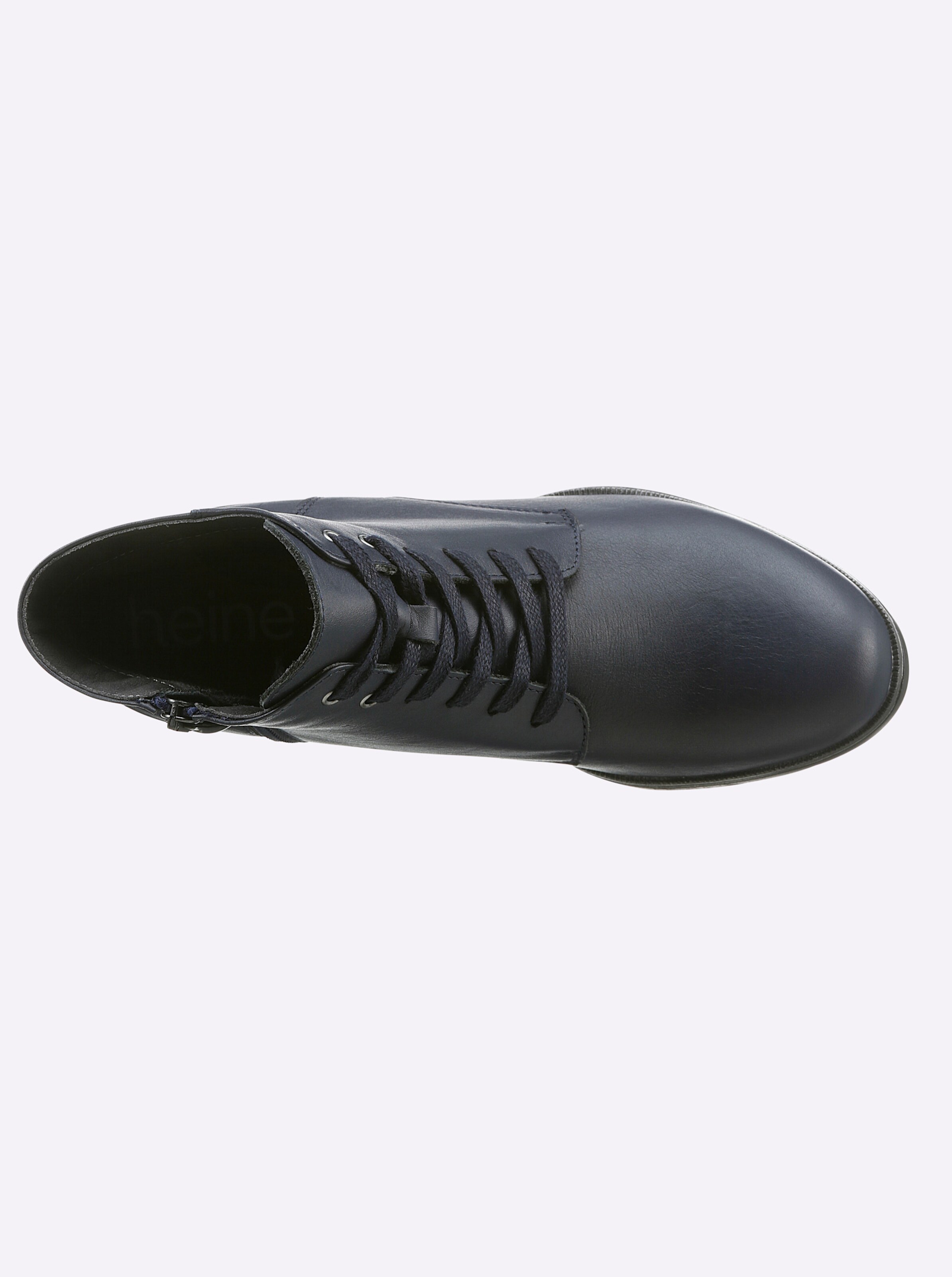 heine Schnürstiefelette in marine