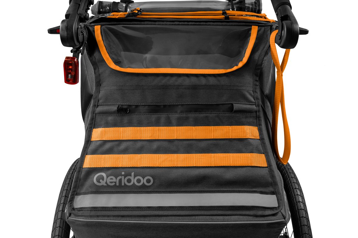 Qeridoo Fahrradanhänger Kidgoo 2 FIDLOCK Edition