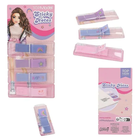 Depesche TOPModel Sticky Notes, 1 Stück, 3-fach sortiert
