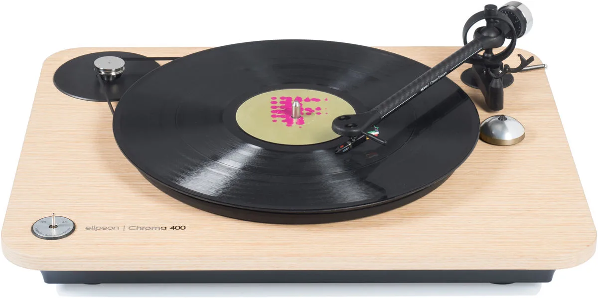 Elipson Chroma 400 Chêne clair Platines vinyle hi-fi