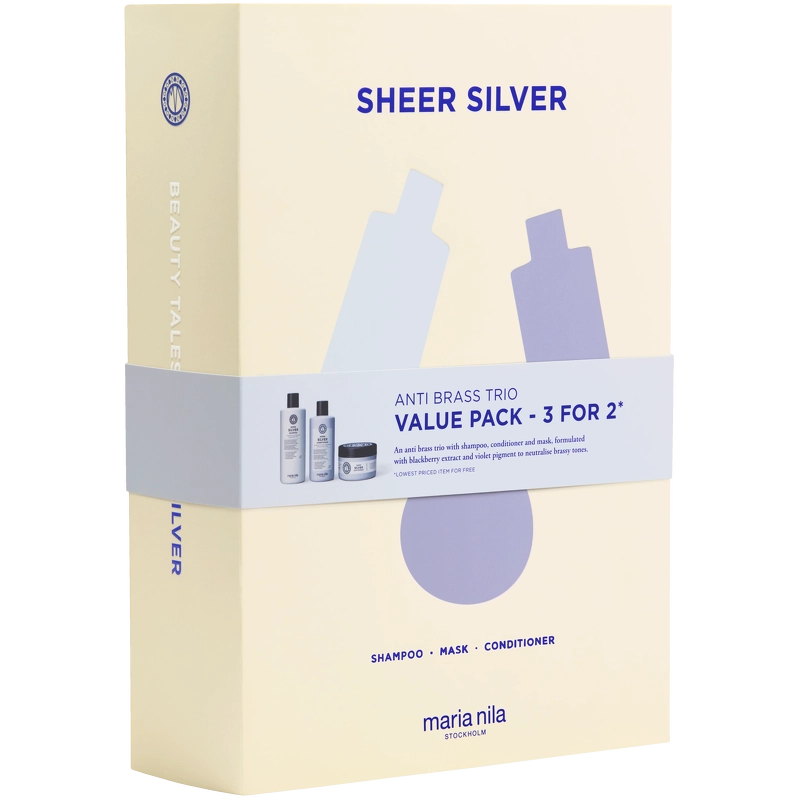 Maria Nila Beauty Box 24 - Sheer Silver (Limited Edition)