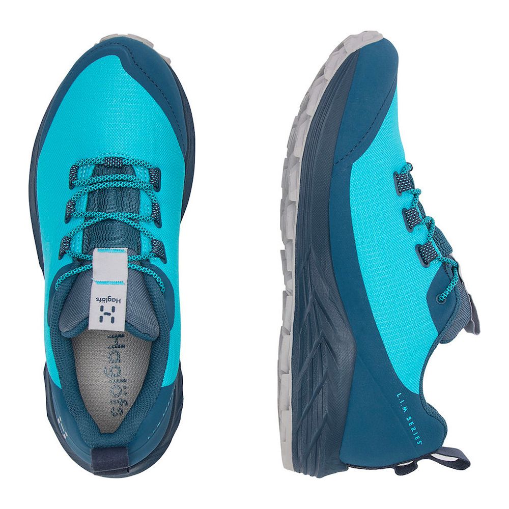 Haglöfs L.I.M FH GTX LOW - Chaussures randonné Femme maui blue