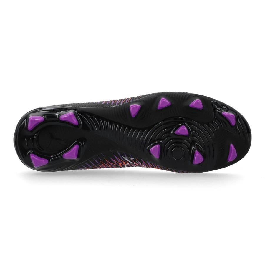 PUMA Future 8 Play FG/AG Unlimited - Noir/Blanc/Glowing Red