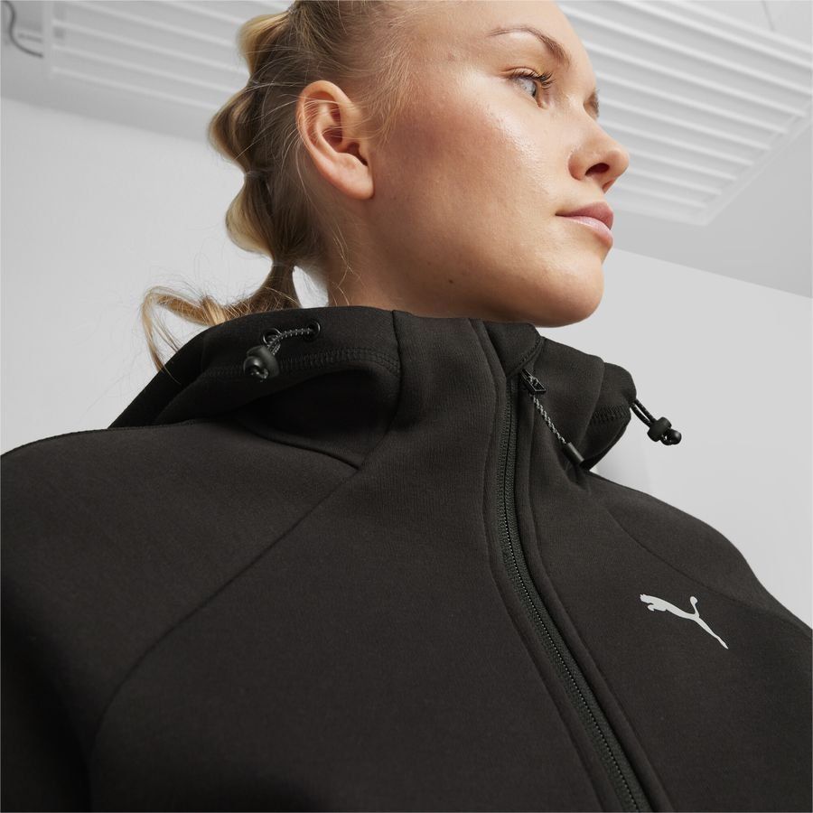 PUMA Sweat à Capuche Evostripe Full Zip - Noir Femme