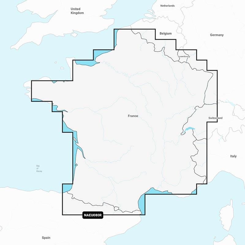 Carte Navionics + Regular Format Sd France Eaux Interieures