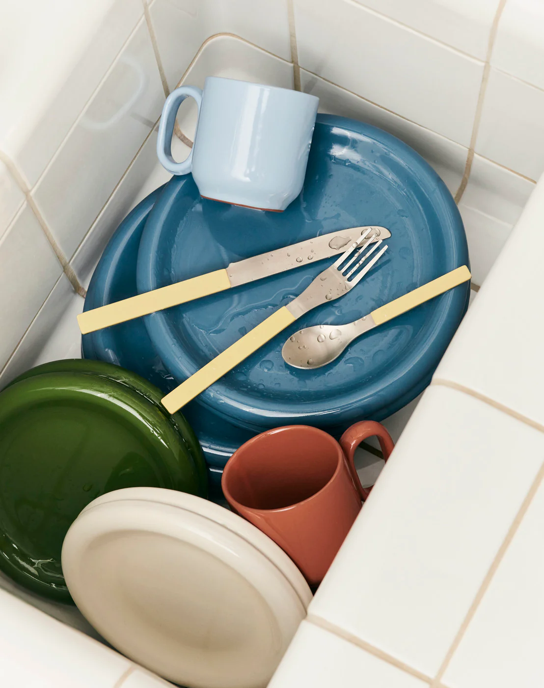 HAY  Barro frokosttallerken, 2 stk - Dark blue
