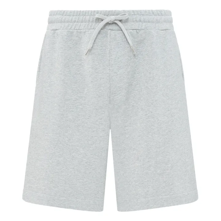 SMALLABLE BASICS Short Homme Molleton Bio | Gris chiné