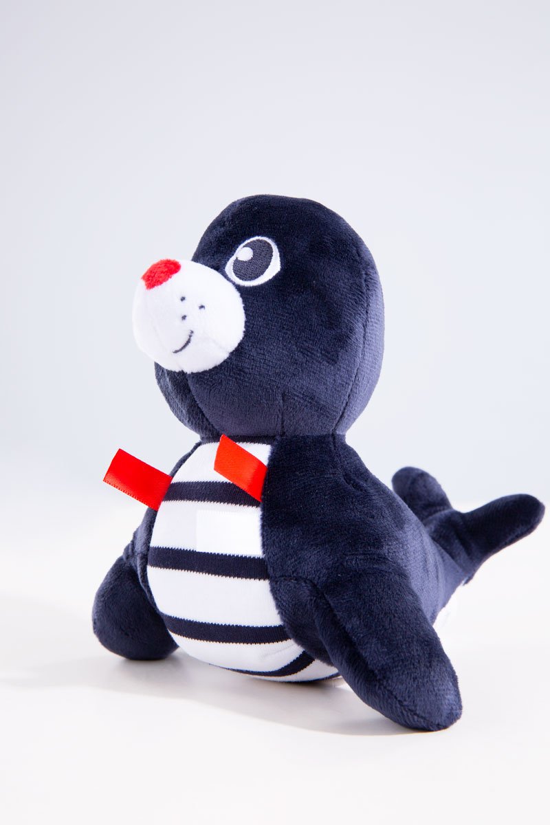Peluche phoque - velours et coton