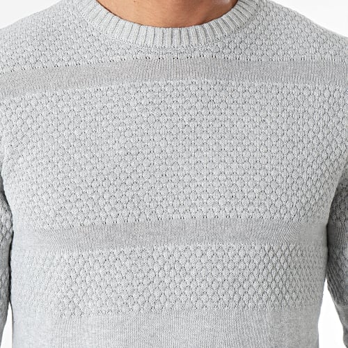 Pull Chris Gris Chiné