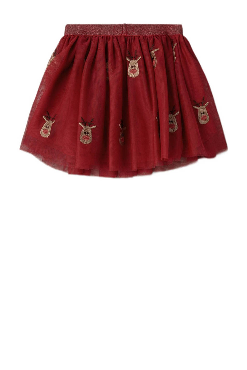 NAME IT a-lijn rok rood