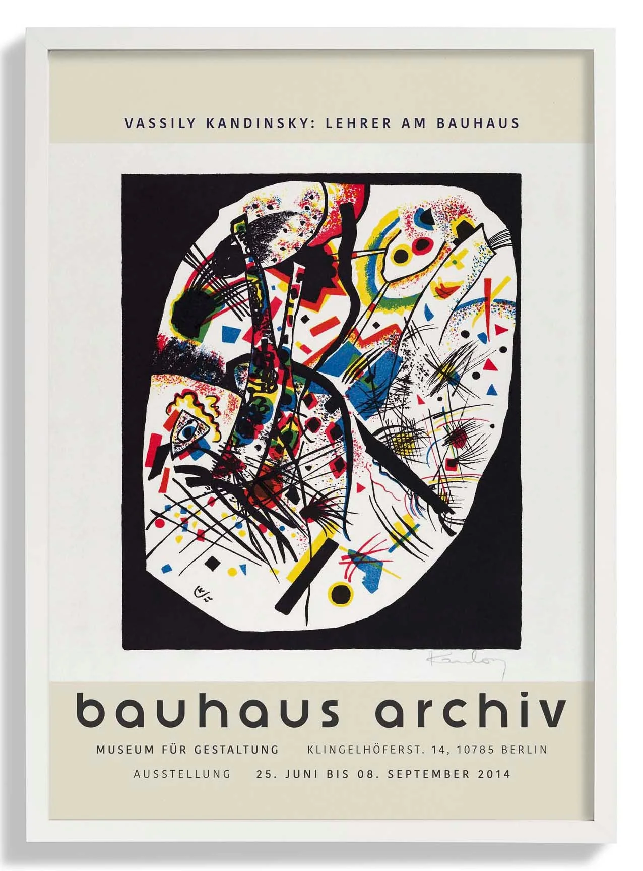 Kleine Welten Nr. 3 von Wassily Kandinsky Ausstellung