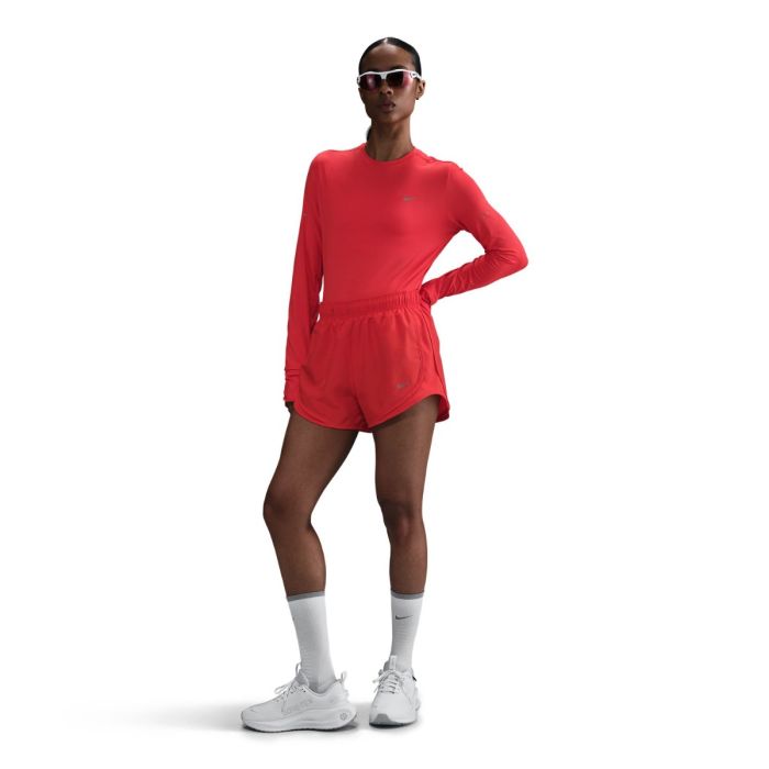 Nike Dame Shorts Tempo Dri-FIT MR 3 Inch Shorts Rød