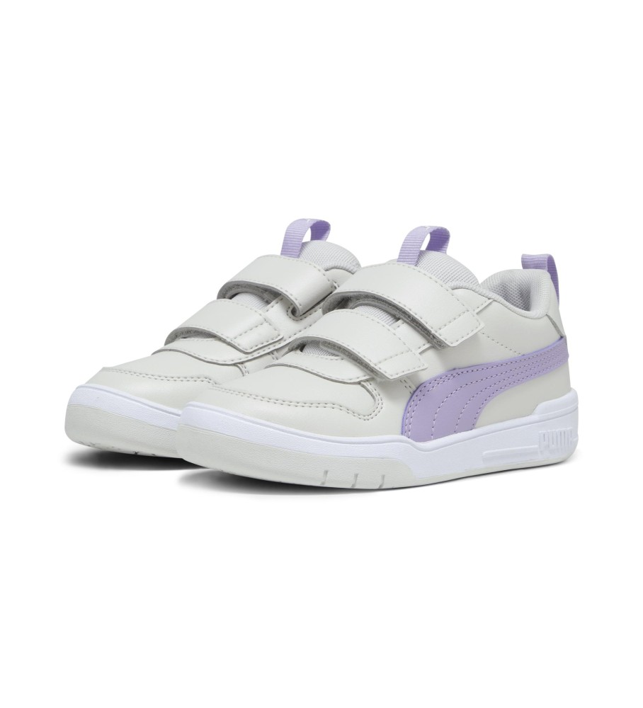Tênis Puma Multiflex SL V, branco-creme