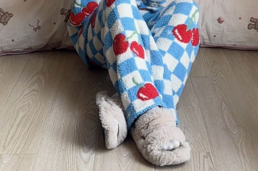 GOUB - Cherry Fleece Pyjamaset