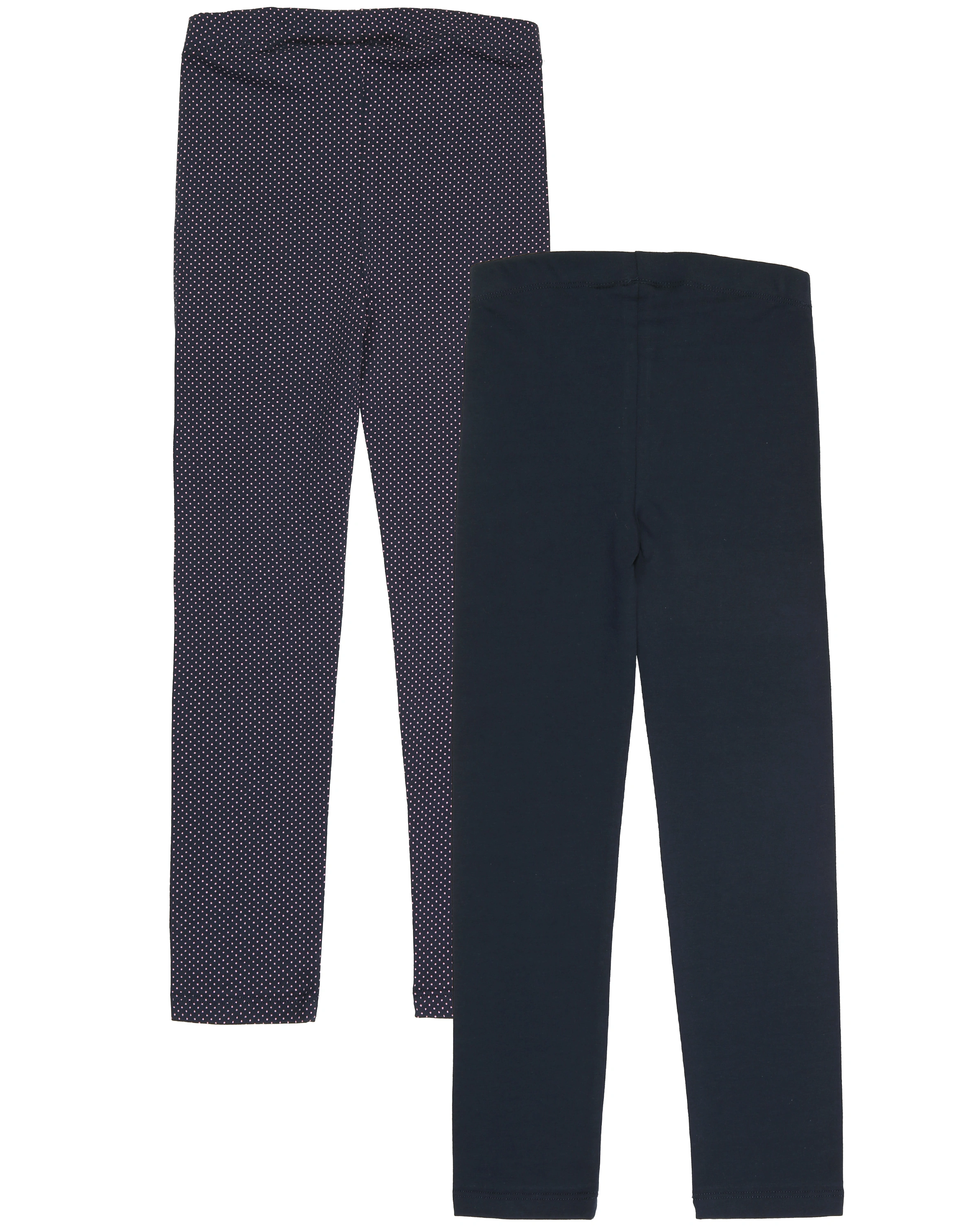 Leggings PUNKTE 2er-Pack in navy