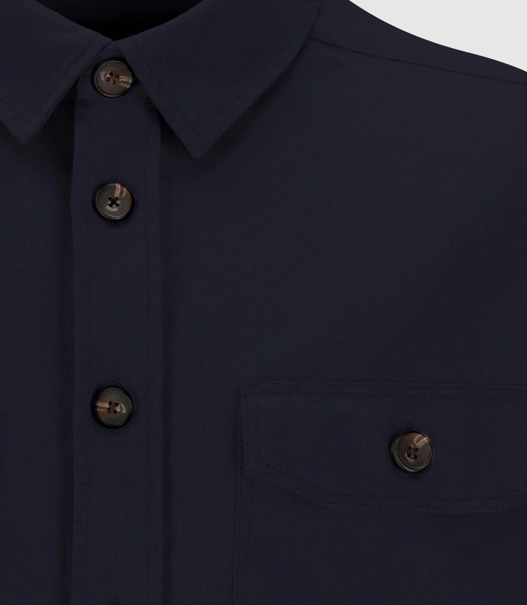 Surchemise casual marine JAMES